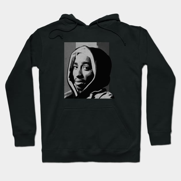 Hip Hop Rapper Magazine Hoodie by CTShirts